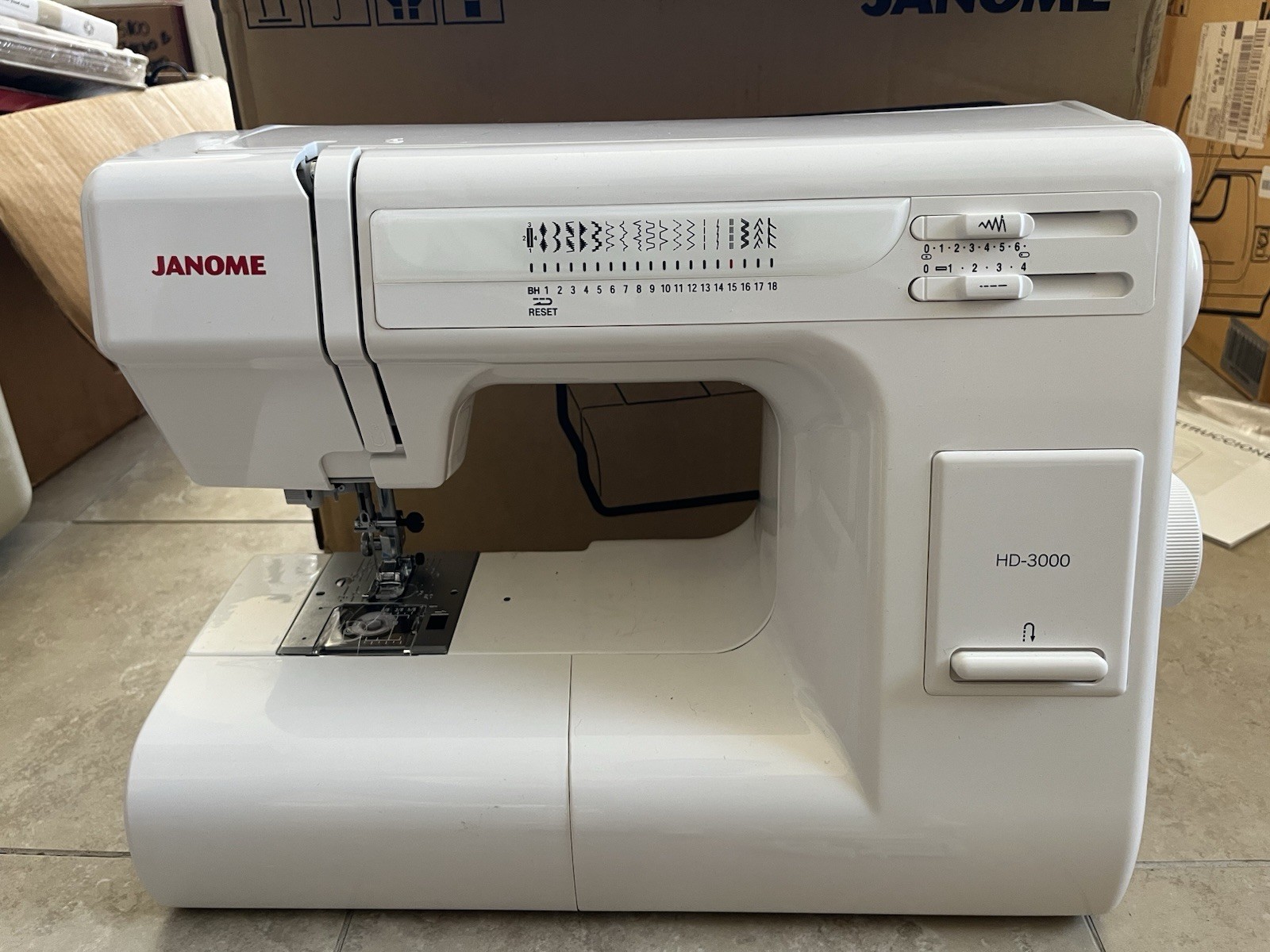 Janome HD3000 Mechanical Sewing Machine