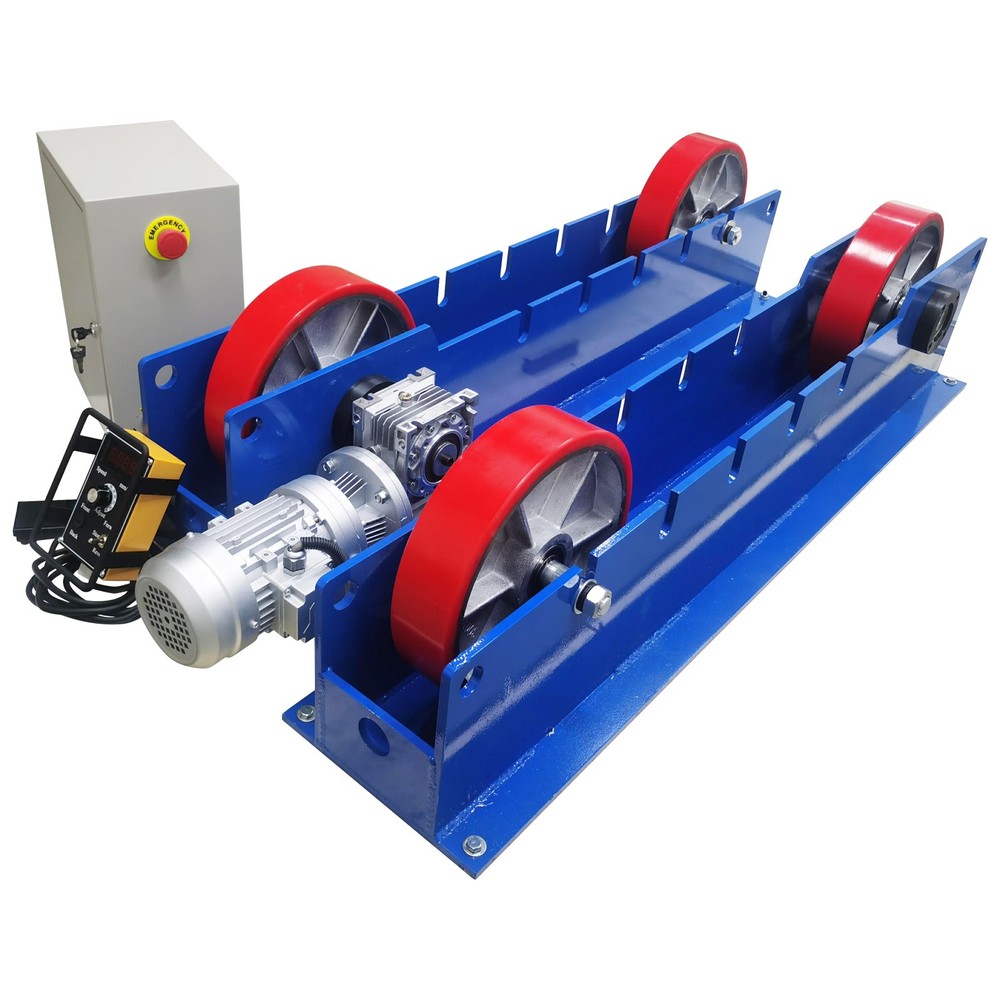3Ton Welding Bench Turning Roller Welding Rack 220V Digital Line-Control Adjust