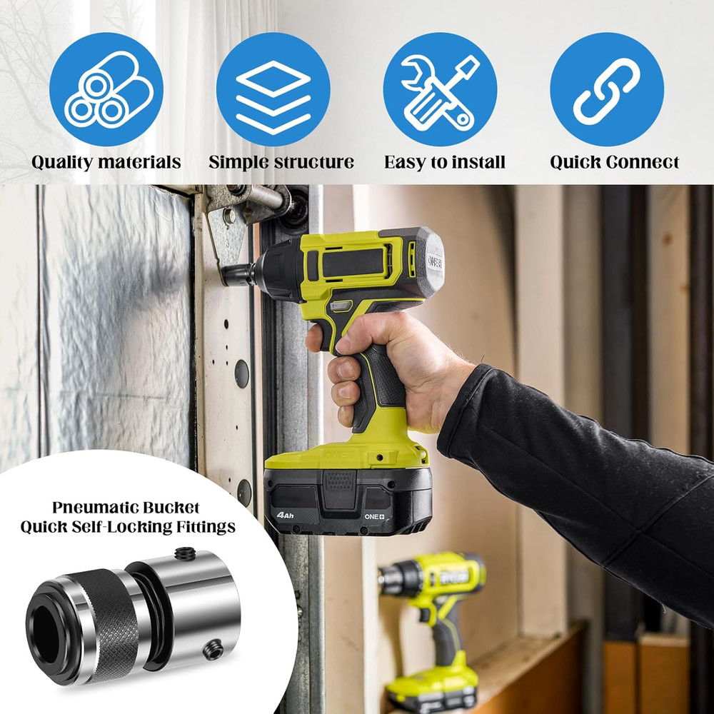 Quick Change Chisel Retainer for Air Hammer Socket Adapter, Air Hammer Quick Cha
