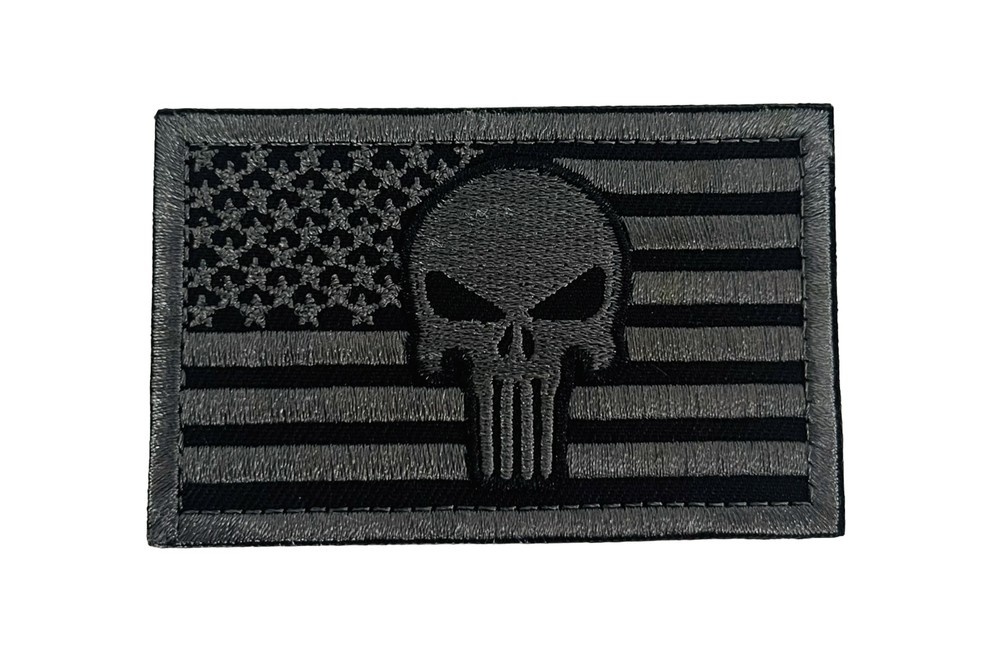 New Moral Patch American Flag With Destroyer Flag Hook And Loop