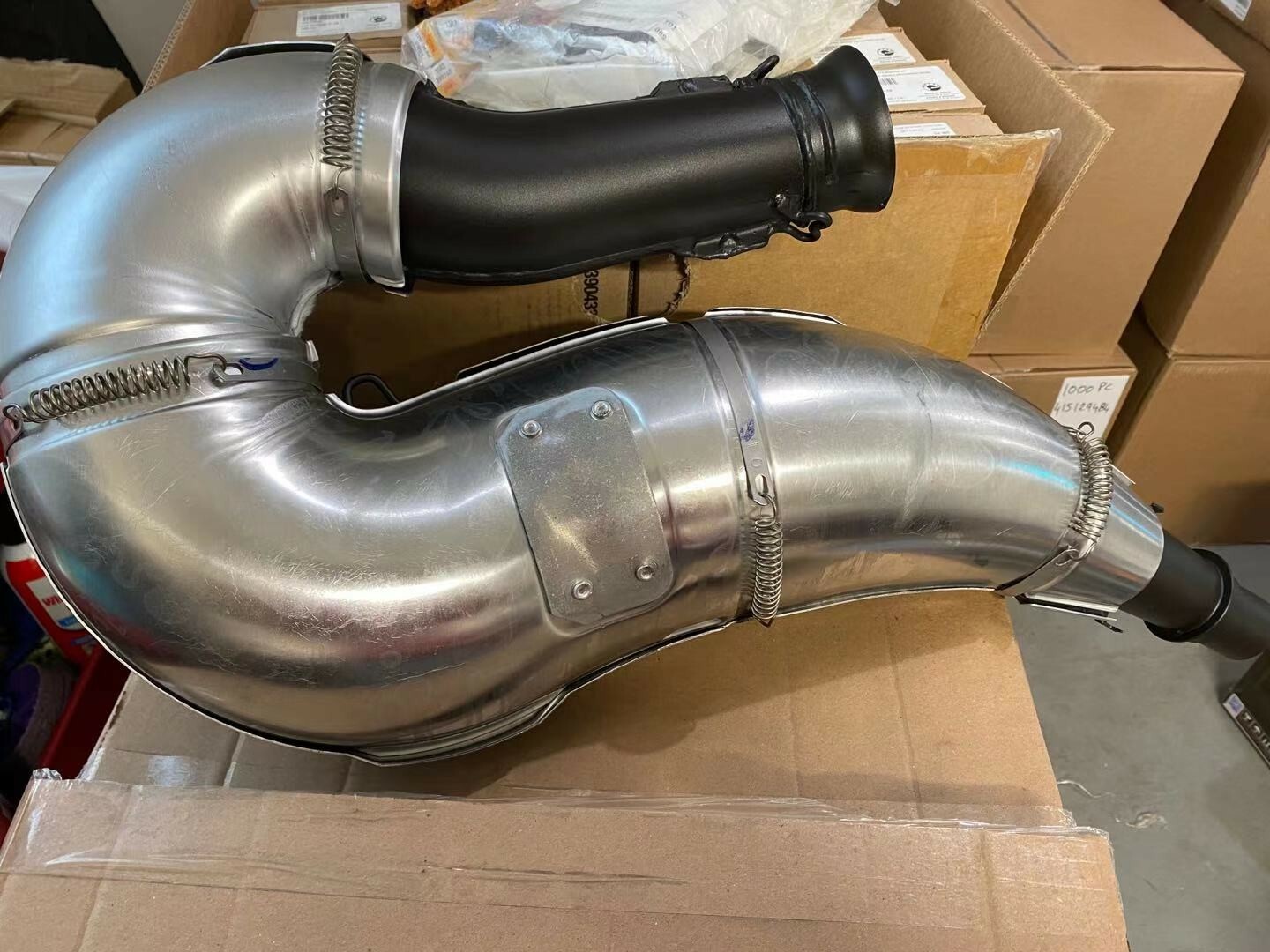 Brand New Original OEM Skidoo Exhaust Tuned Pipe 600/800 ETEC 514055062