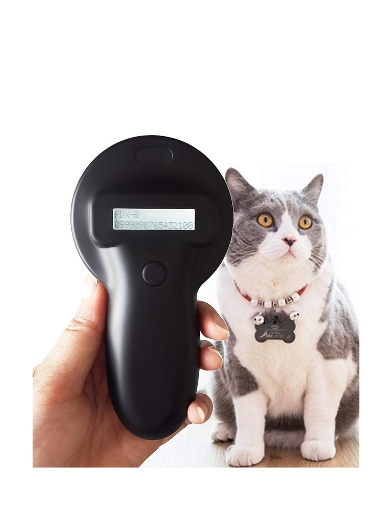 RexID Pet Microchip Scanner Supporting 10 Digit Chips and 15 Digit Chips,Stor...