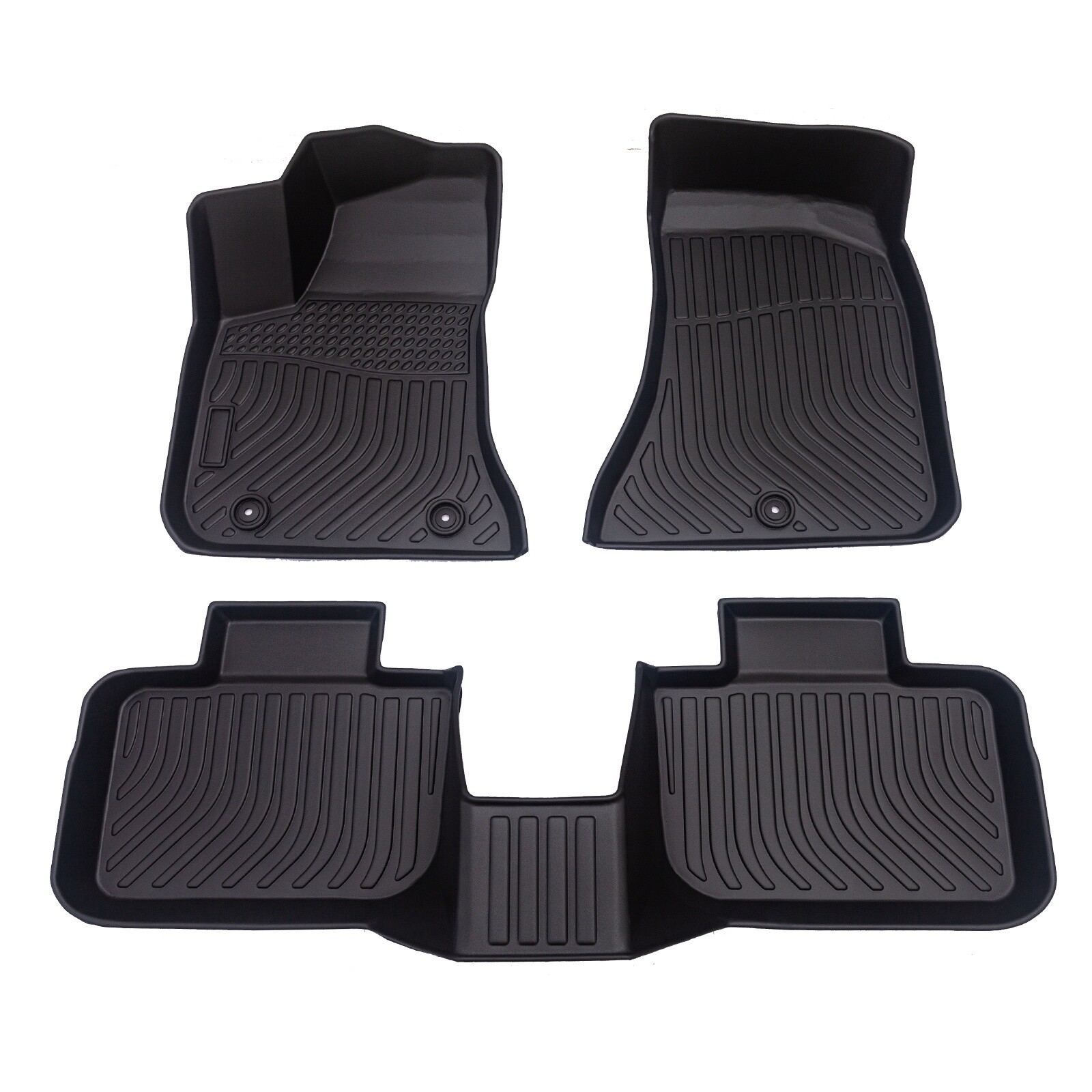 Floor Mats For 2011-23 Dodge Charger RWD/Chrysler 300 RWD Liner Front & Rear