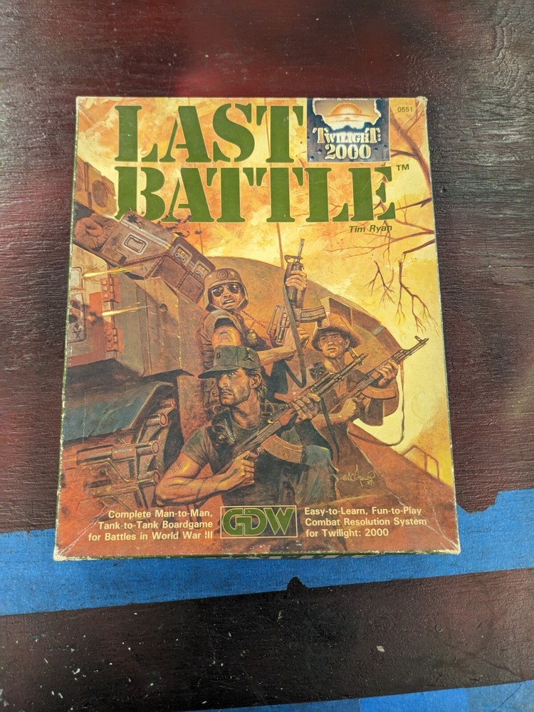 Last Battle Box Set Twilight 2000 GDW 0551
