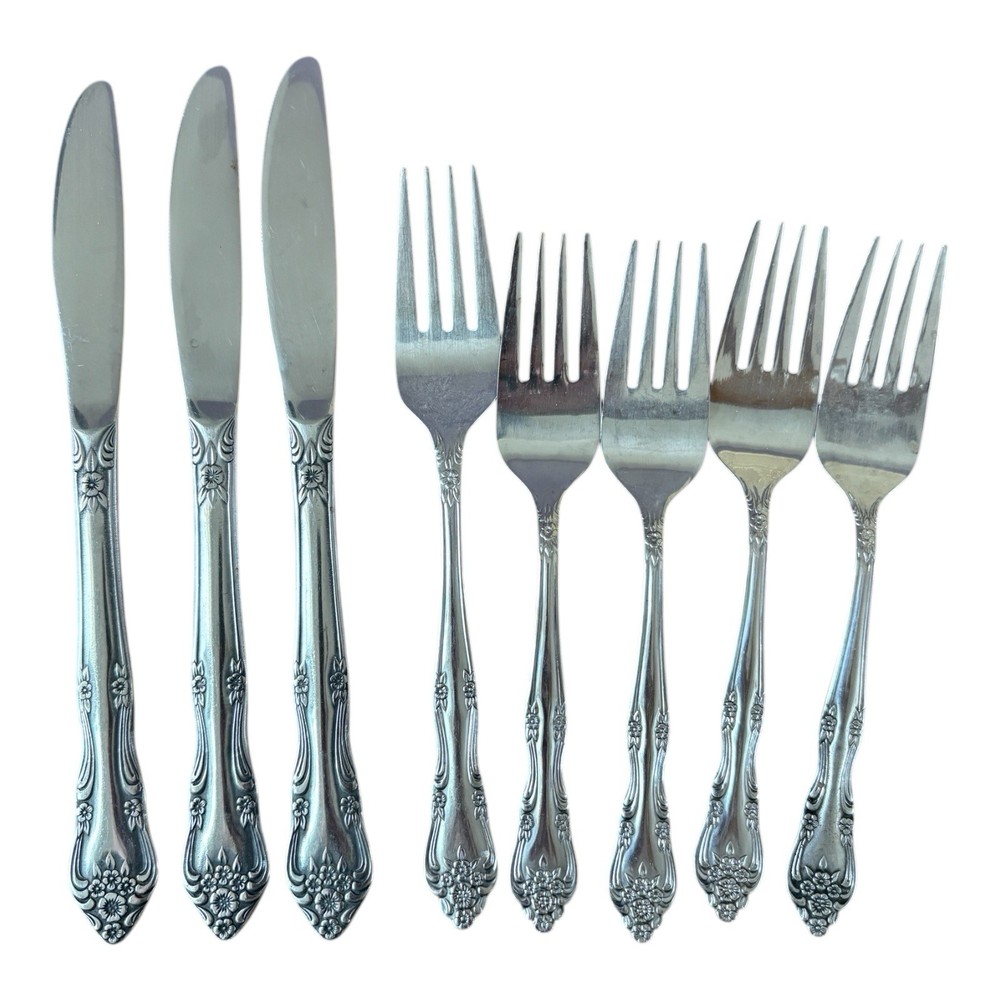 Rogers Stainless Flatware Dream Rose Pattern Replacement Pieces Utensils Forks
