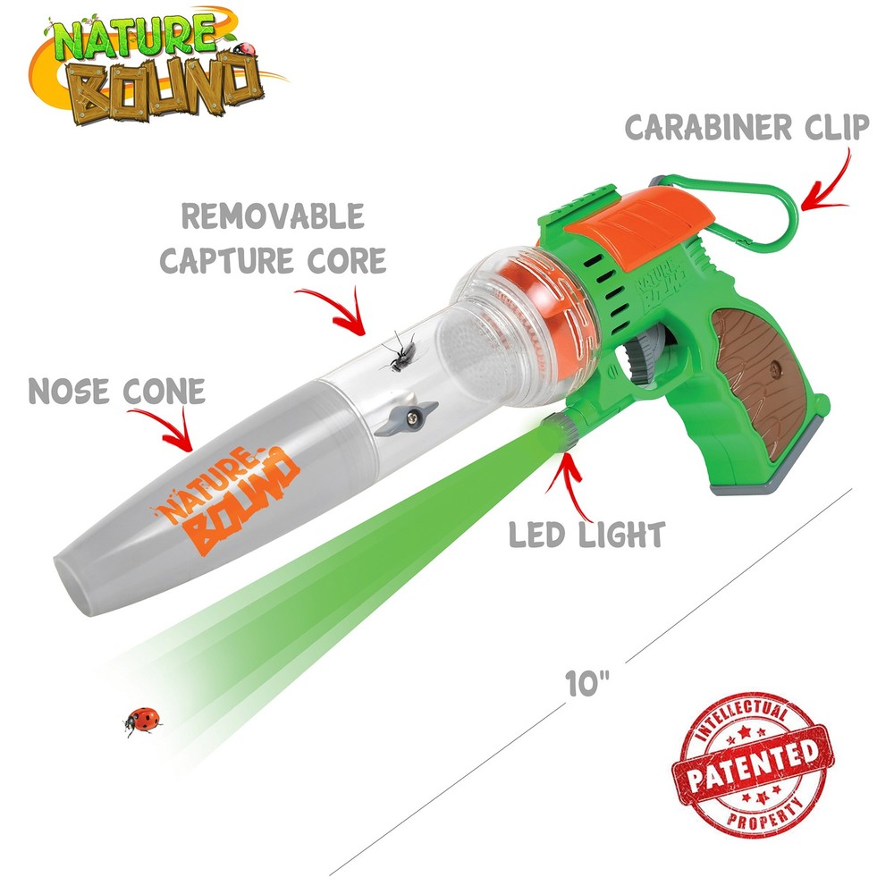 Nature Bound: Bug Hunter Bundle Set - Insect Vacuum & Critter Barn - Light-Up