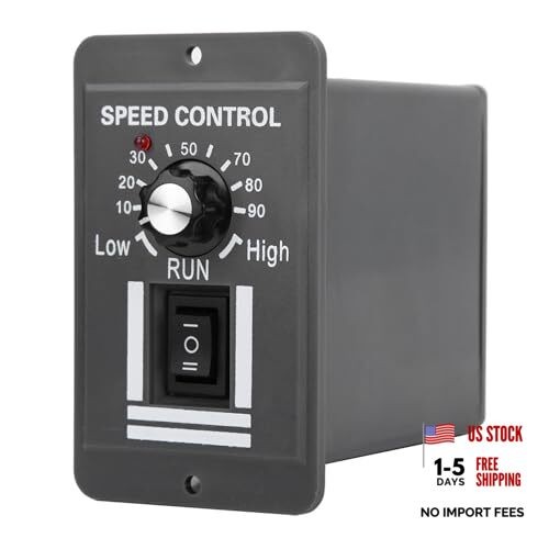 12-60V 20A DC Motor Speed Controller, Forward/Reverse Variable PWM Controller,