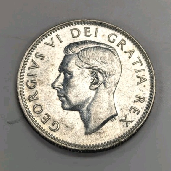 1949 Canada Silver Quarter T361