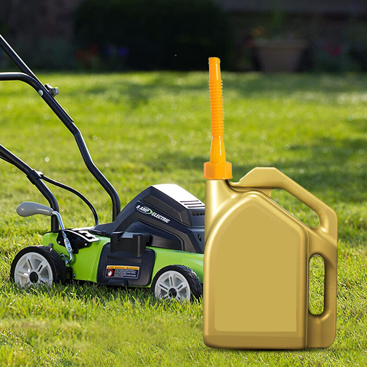 Replacement Gas Can Spout Nozzle Vent Kit for Plastic Gas Cans Old Style Cap