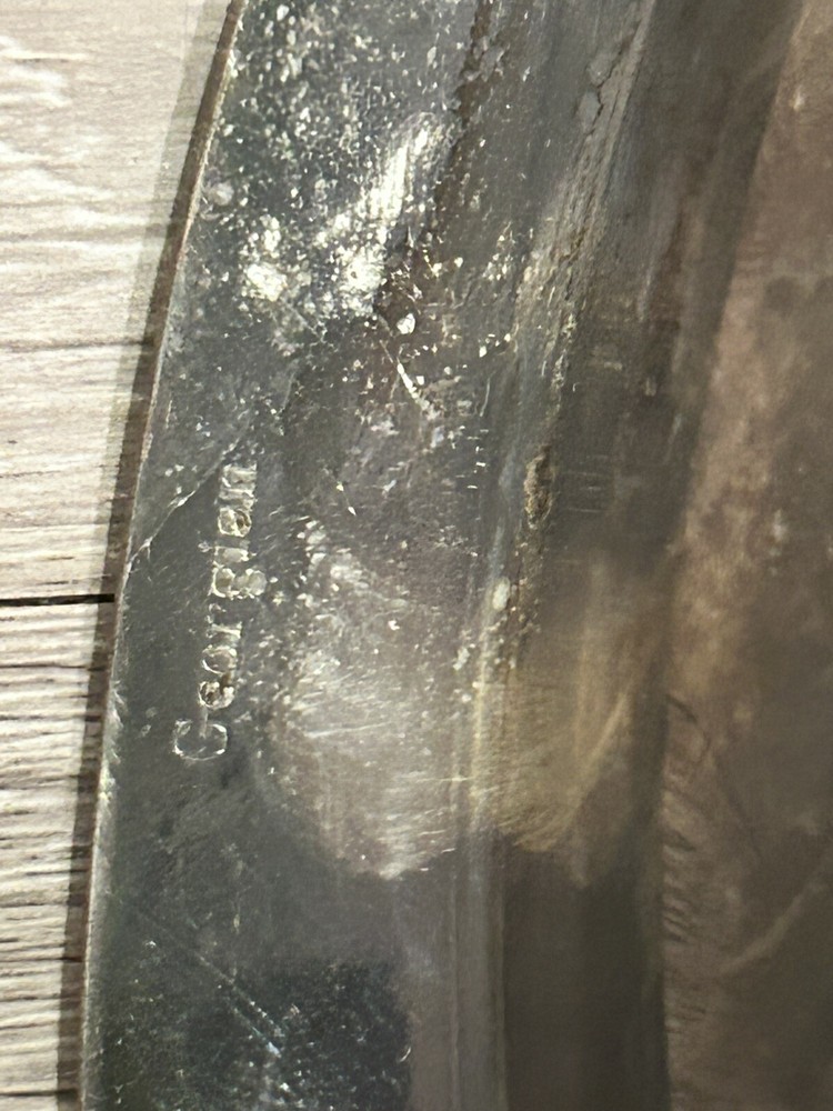 Vintage Gregorian Silver Tone Oval Bowl