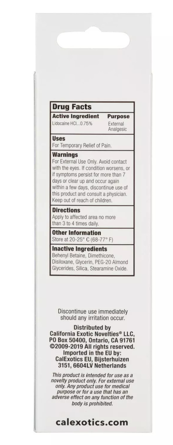 ANAL-EZE Desensitizer Cream Lubricant🍯Deep Fisting Numb Anal Glide Water Lube