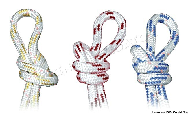 Osculati Dyneema braid blue 12 mm