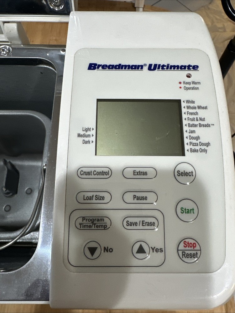 Breadman Ultimate TR2200C Automatic Bread Making Machine - WORKS *