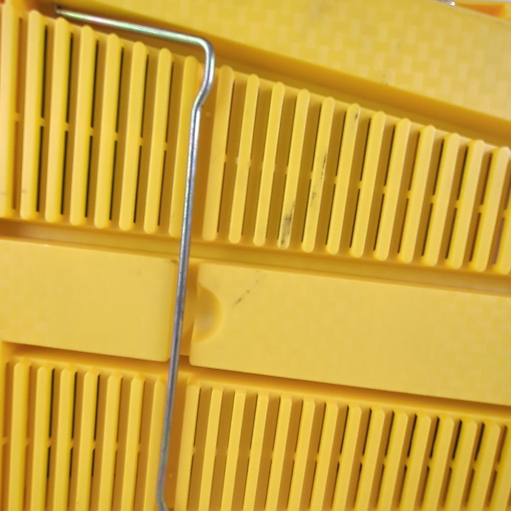 Portable 25 Note Xylophone Bright Yellow Plastic Case Collapsible Table Top