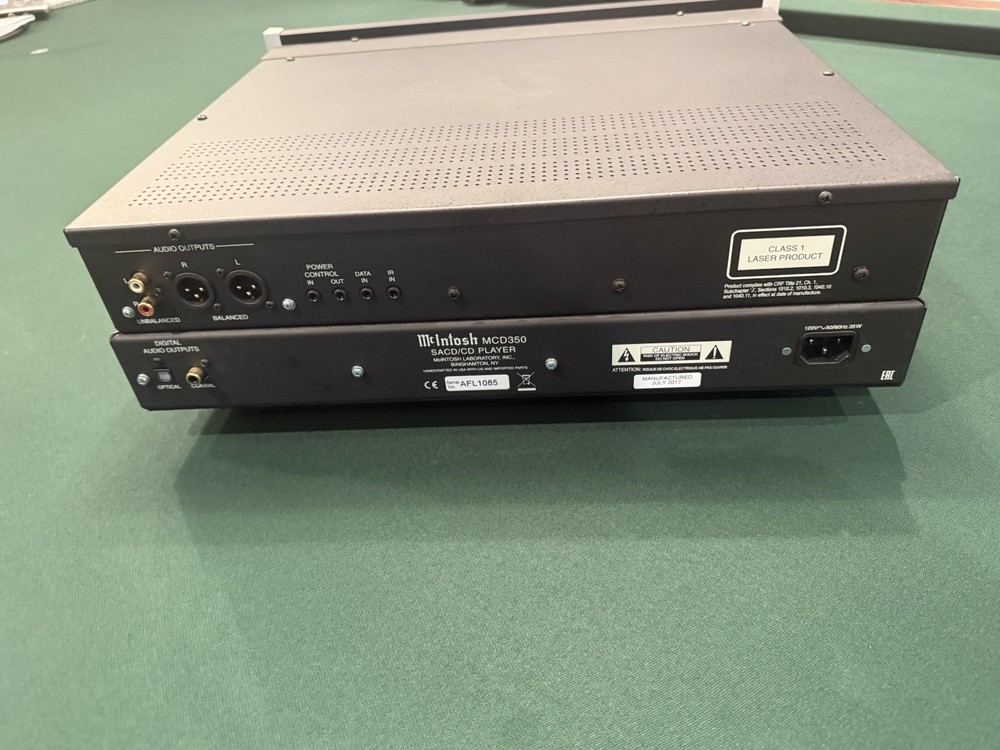 McIntosh MCD350 CD / SACD Player - Excellent