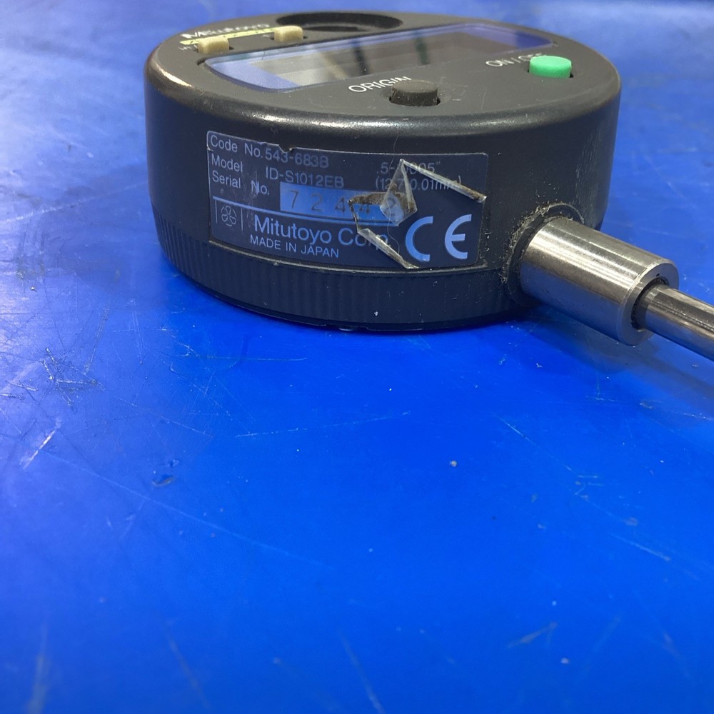 MITUTOYO 543-683B, Model ID-S1012EB - Missing battery cover