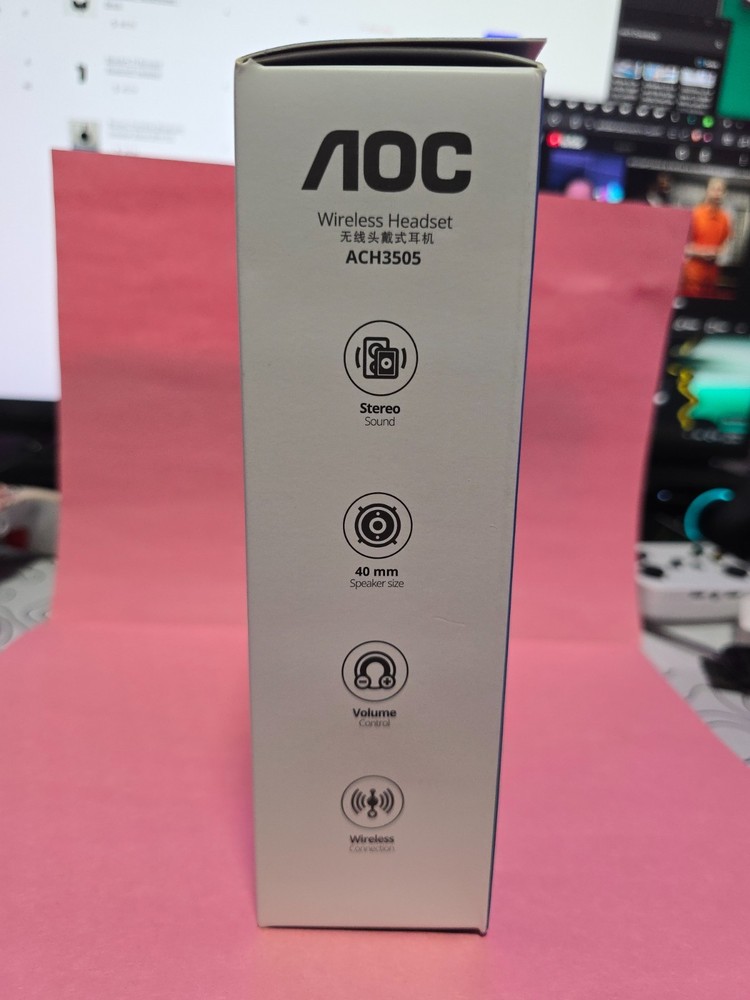 AOC ACH3505: Audio Immersion with Wireless Headset