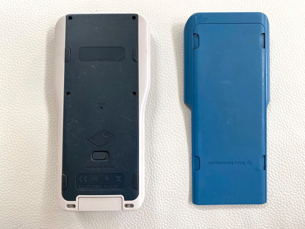 TI NSPIRE Texas Instruments Graphing Calculator Working With Removable Keypad