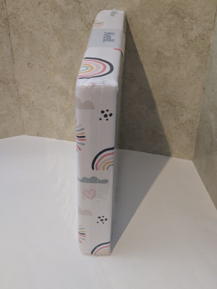 Kvell Storage Ottoman..colorful Design..dimensions On Package