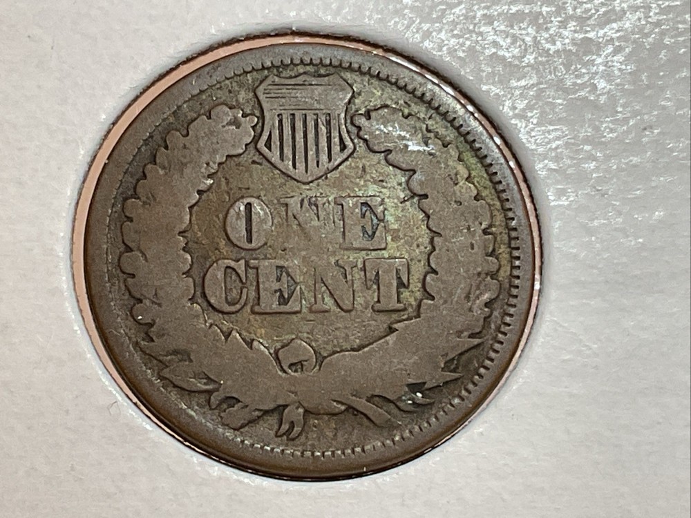 1866 Indian Cent pair great value
