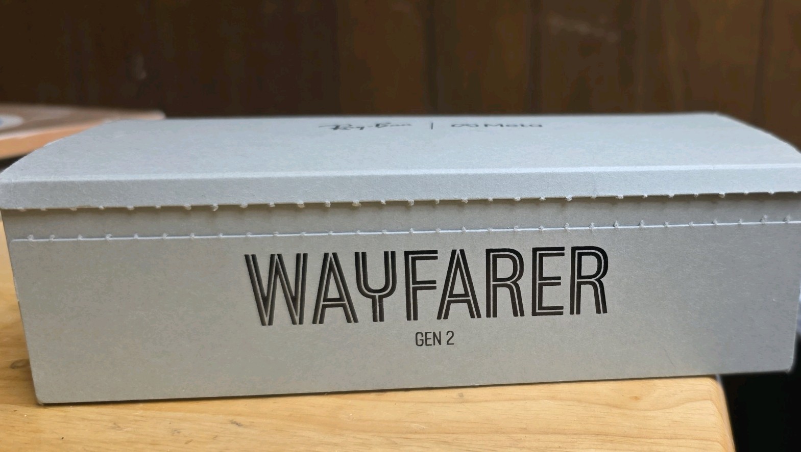 Ray-Ban Meta Wayfarer Gen 2 RW4012 Shiny Black Transitions Graph Green