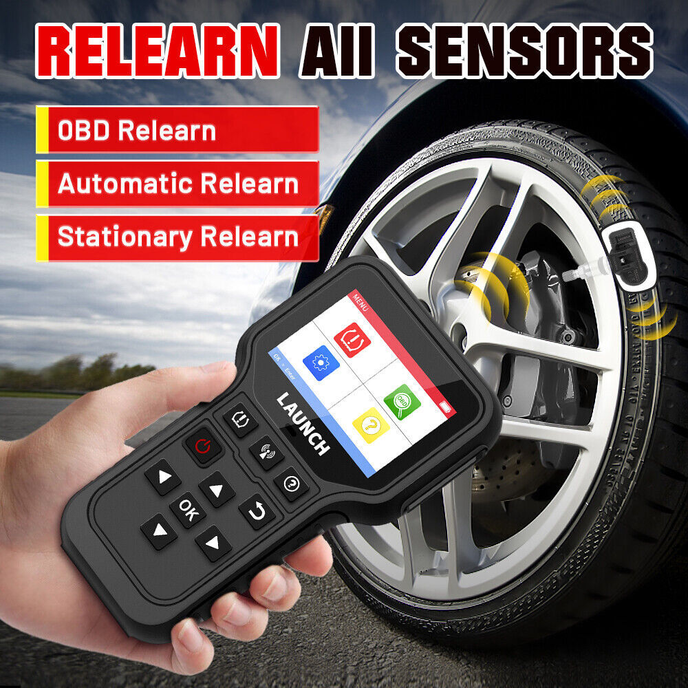 LAUNCH CRT5011E TPMS Relearn Tool Tire Pressure Sensor Programing Diagnosis Tool