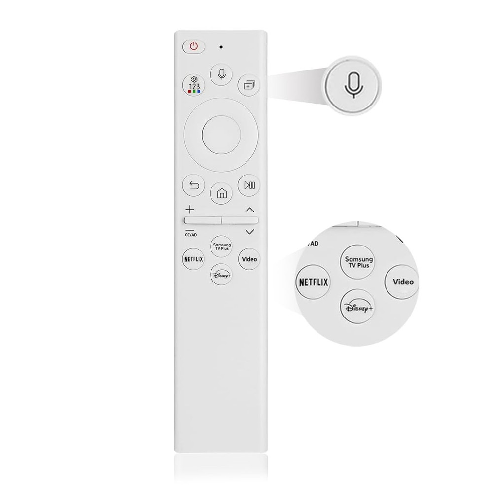 for Samsung Frame TV Remote Replacement, 2018-2024 red