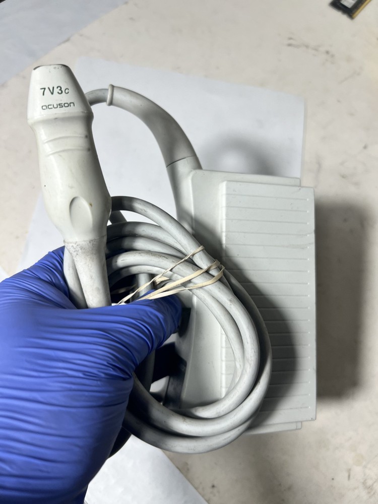 Siemens Acuson 7V3c Vector Array Ultrasound Machine Transducer Probe NICE UNIT !