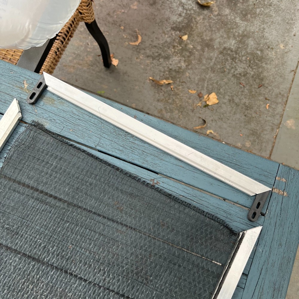 Aircon filter repair brackets