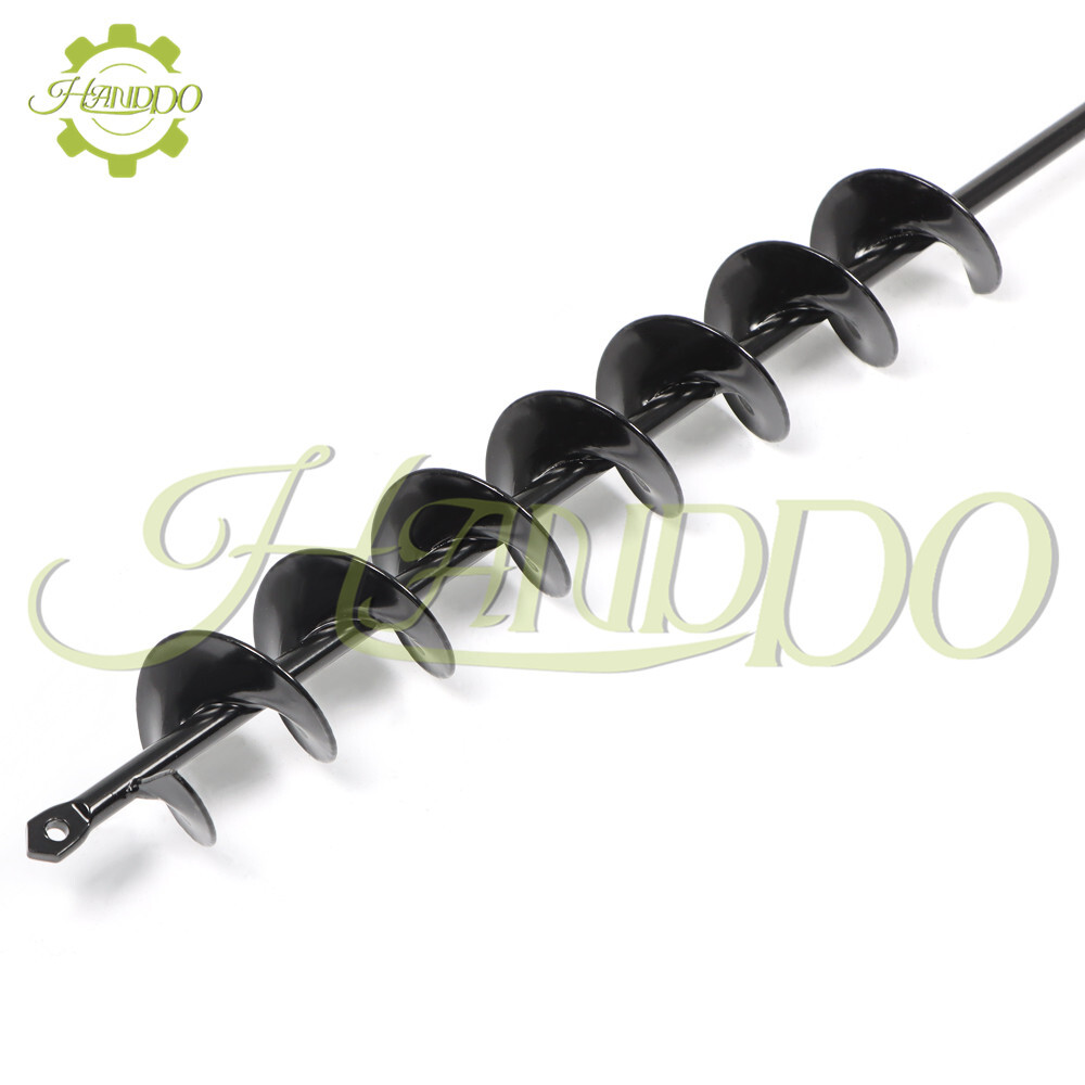 Extended Length Auger Drill Bit 32"×2" Post Hole Digger For 3/8" Hex Drive Dril
