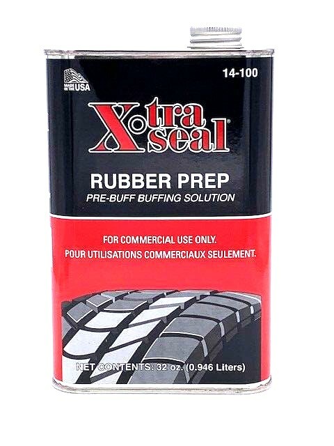 4 PACK $15 PIECE 14-100 XTRA SEAL RUBBER PREP BUFFING SOLUTION PRE BUFF