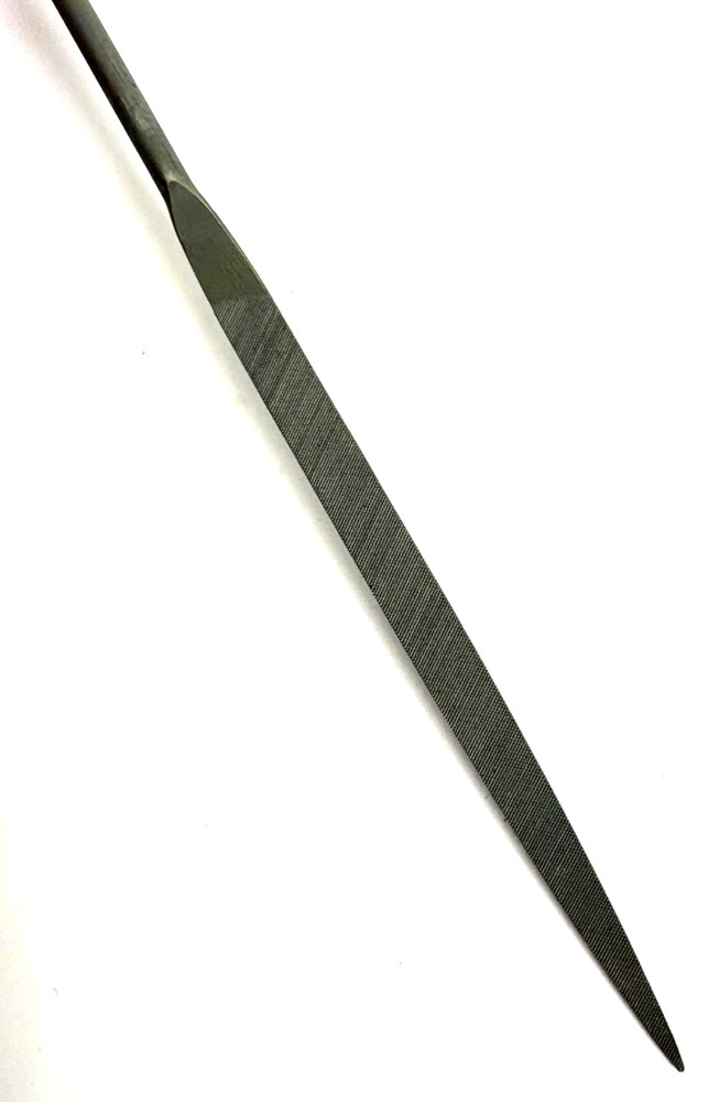 5-1/2" #2 CUT MEDIUM HALF ROUND NEEDLE FILE SWISS PATTERN NICHOLSON 37451