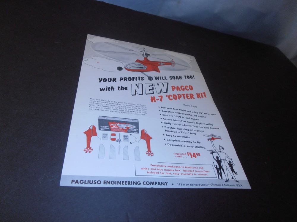 Pagco H-7 Copter Kit Ad Page