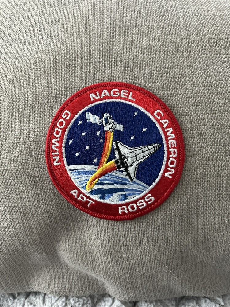 US NASA Space SHUTTLE Program Patch NAGEL CAMERON ROSS APT GODWIN