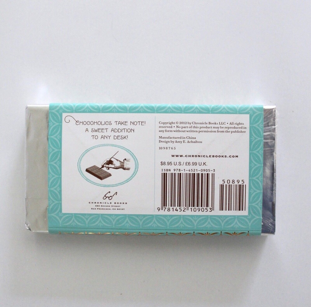 Chocolate Notepad 220 Pages Sealed NEW
