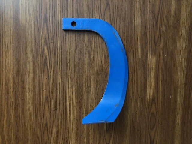 10 mm blue rotary tiller tines 5 left and 5 right plus 10 - 10 mm bolt assembly