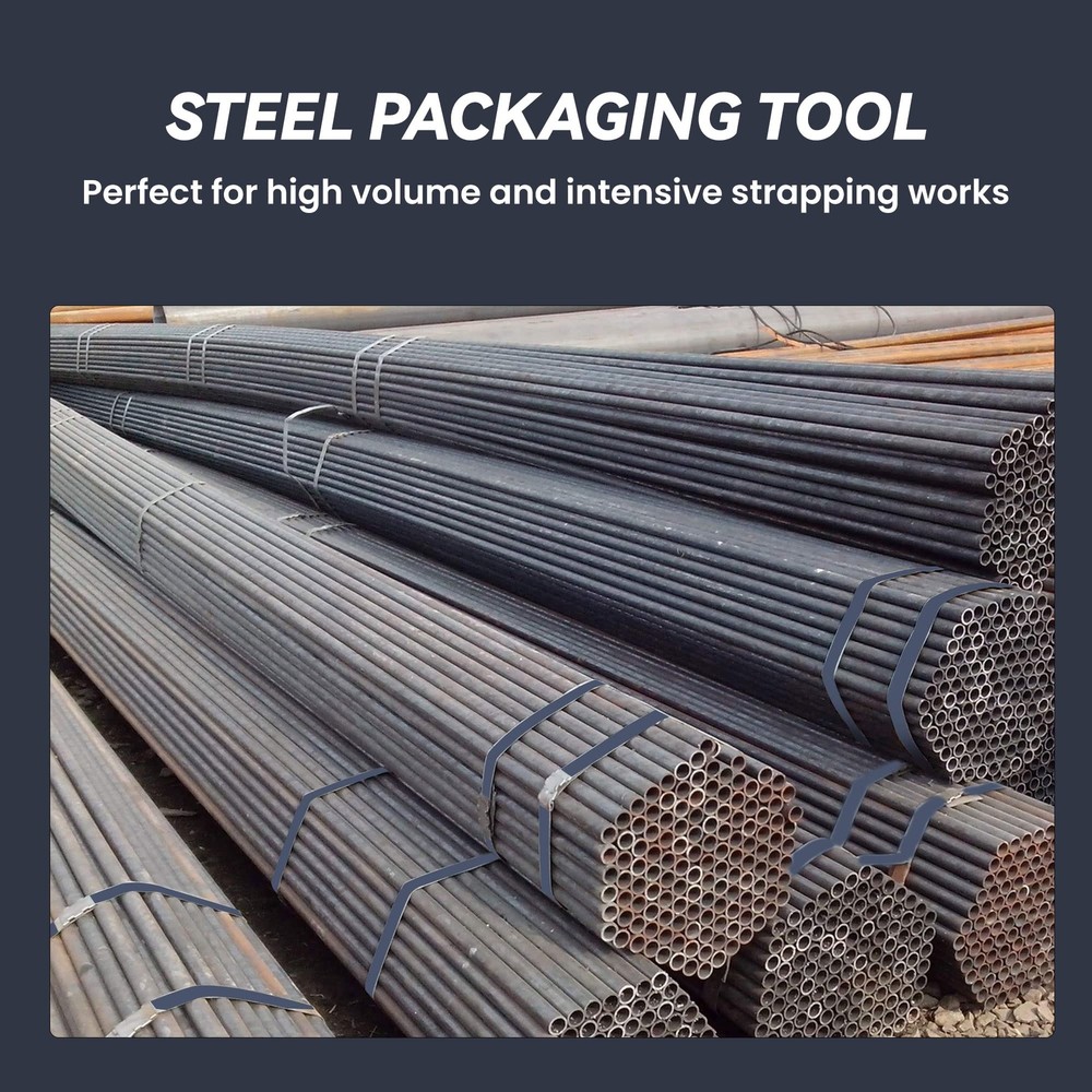 U.S. Solid Steel Strapping Tool Set Pallet Packaging Strapping Banding Kit