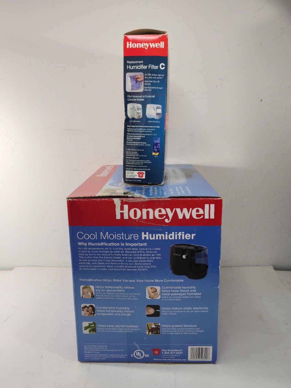 RARE Honeywell Cool Moisture Humidifer HCM-890 BTG W/ Filter - Lightly Used