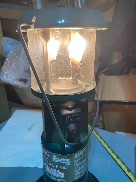 Century Quiet Light Double Mantle Propane Lantern