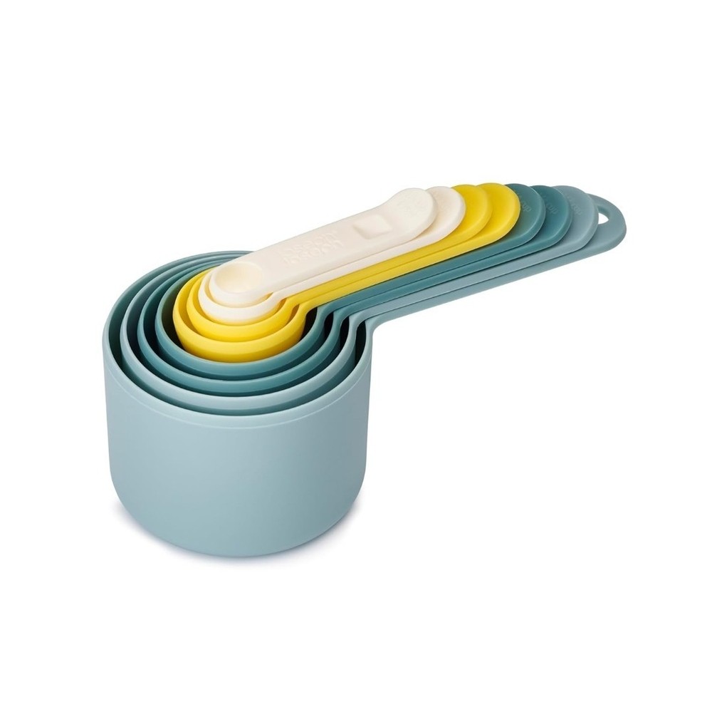 Joseph Measuring Spoon & Cup Set Kitchen 8-Pieces Multicolor Kitchen Space-Saver