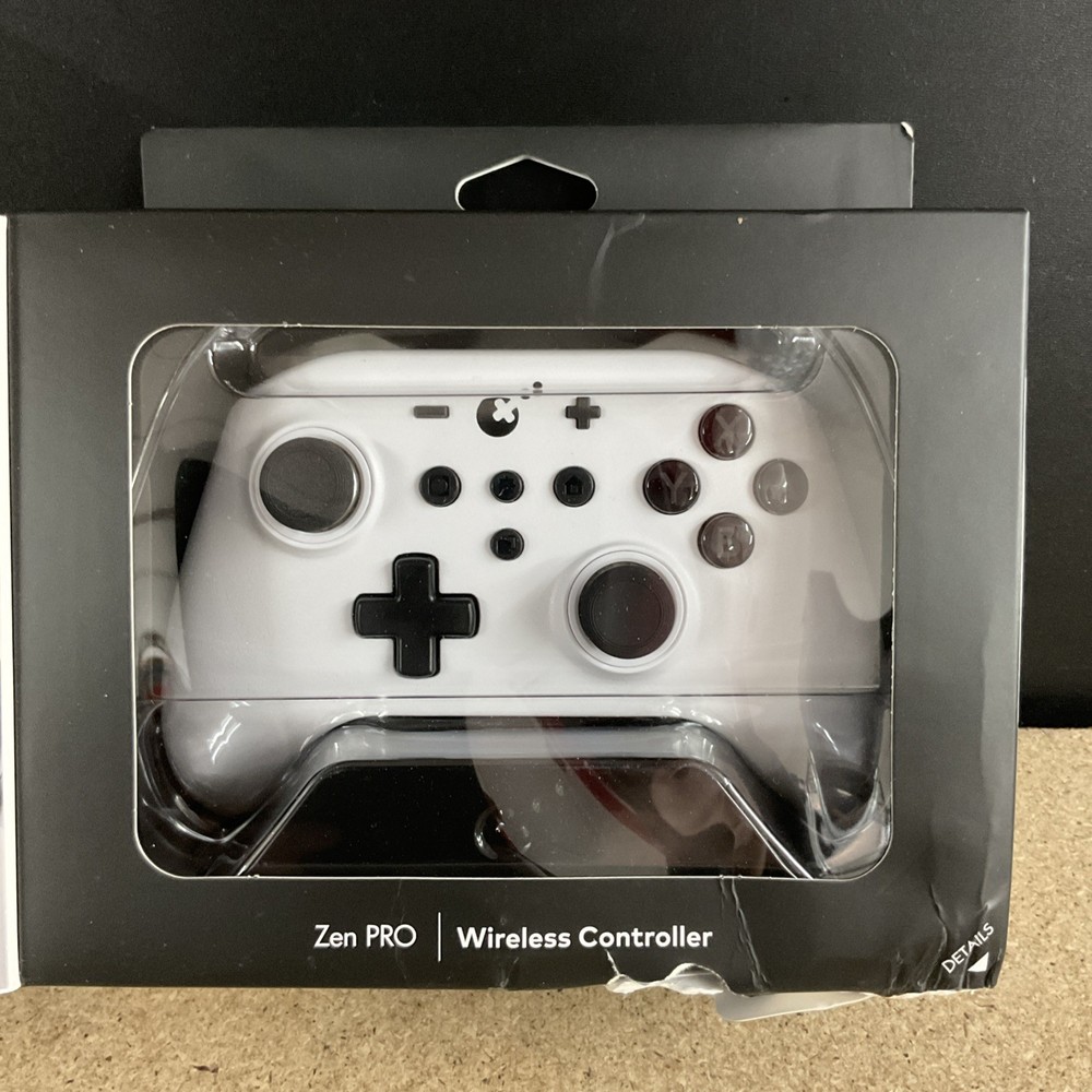 Zen Pro Wireless Controller - for Nintendo Switch - White - NS09 NOB