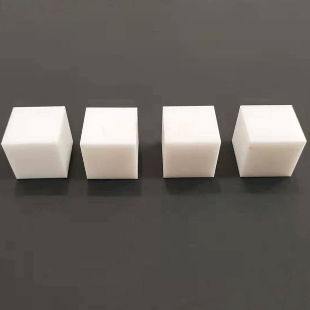 Insulation Alumina Ceramic Solid Square Bar Block , High Temperature Resistance