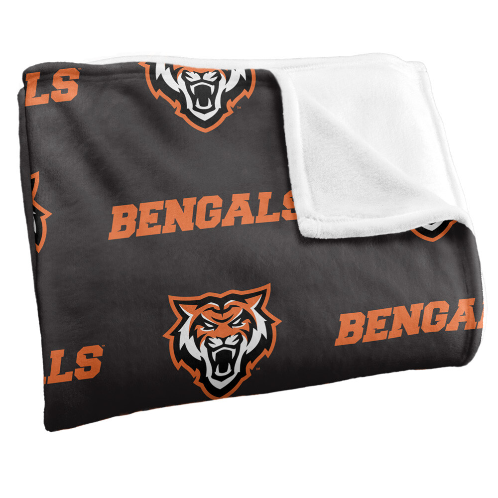 Idaho State University Logo Pattern Silky Touch Super Soft Throw Blanket