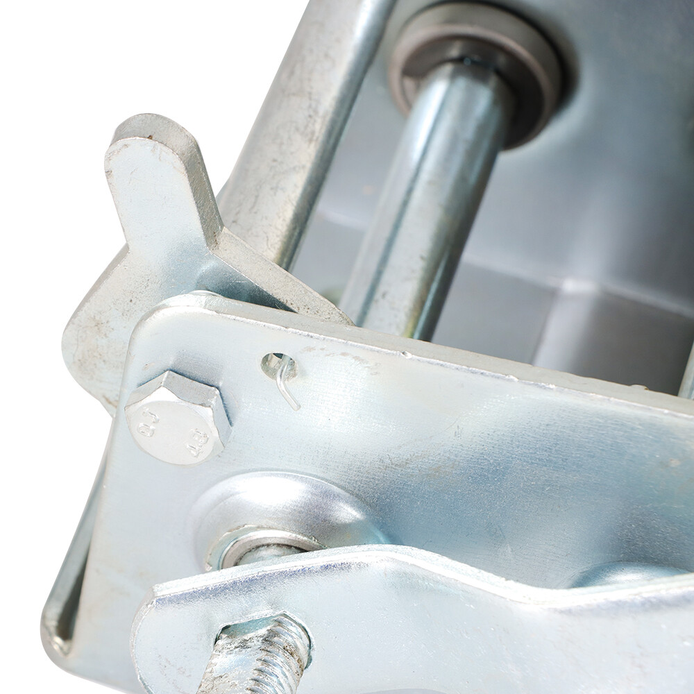 3500lbs Dual Gear Hand Winch Hand Crank Manual Boat ATV RV Trailer Cable