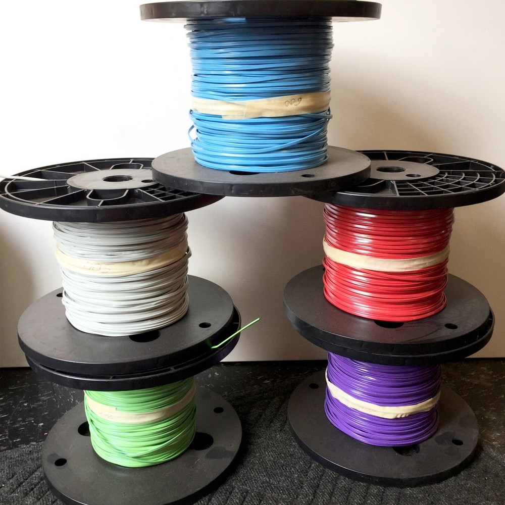 NEW 4 Conductor, 7/36tc Flat Cable - RED