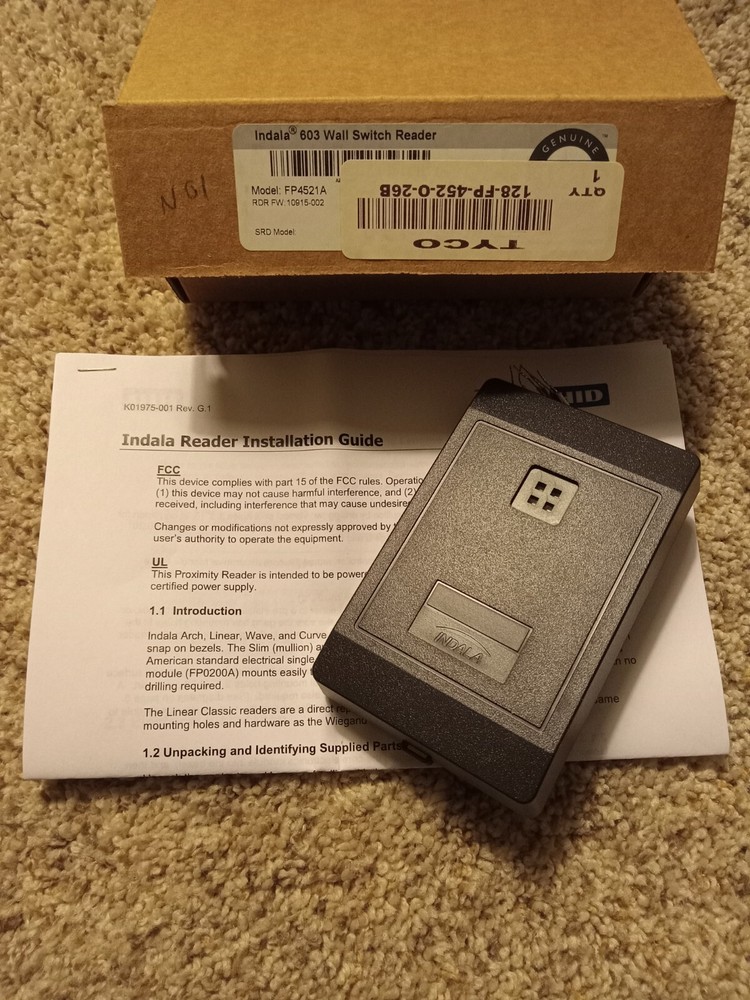 HID Indala Flexpass Arch Slim Prox Card Reader FP4521A