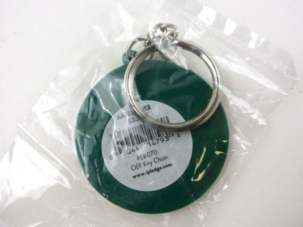 Operation Enduring Freedom Keychain - Rubber