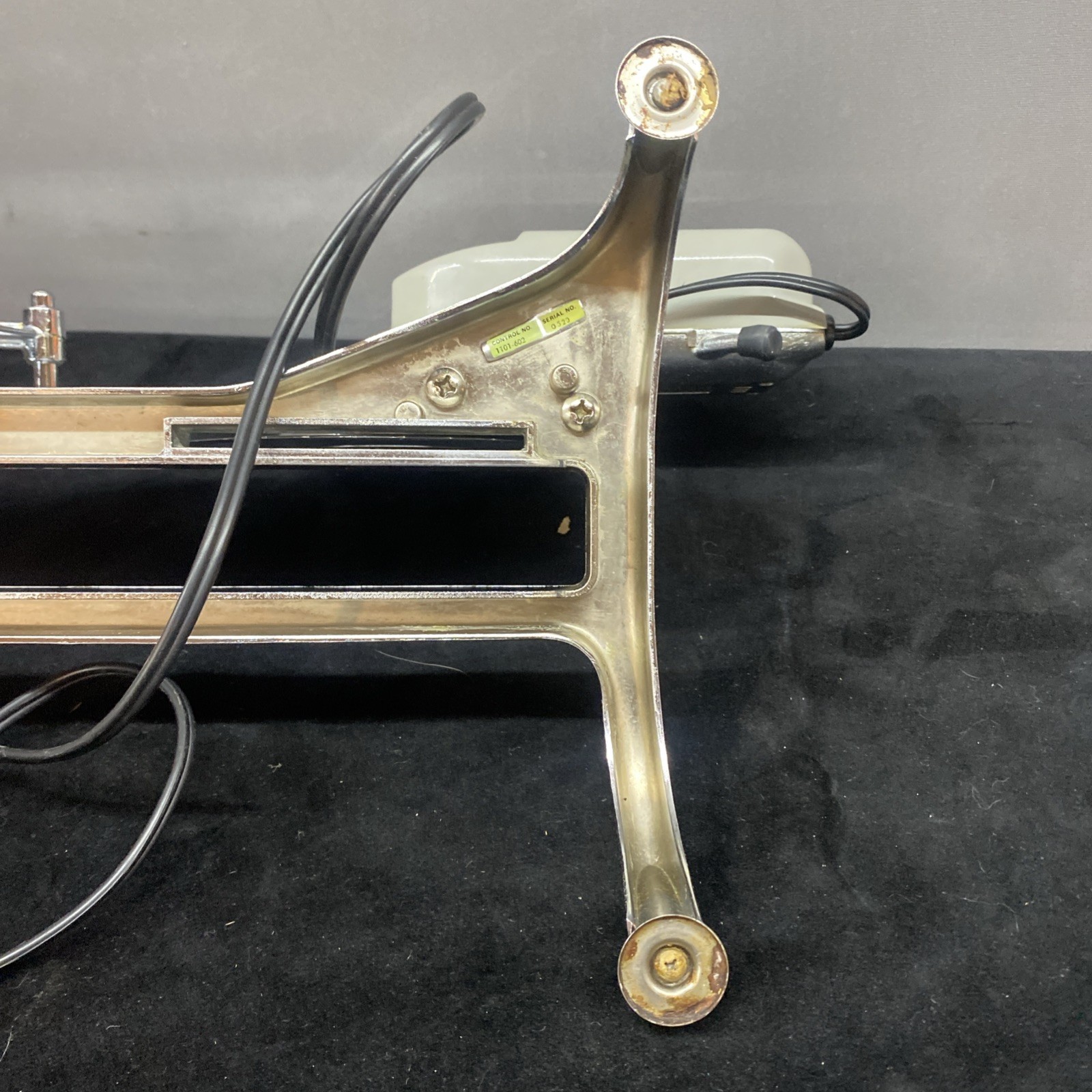 Rival Electric Food Slicer Chrome Metal Model 1101 Working Read Details Clean!