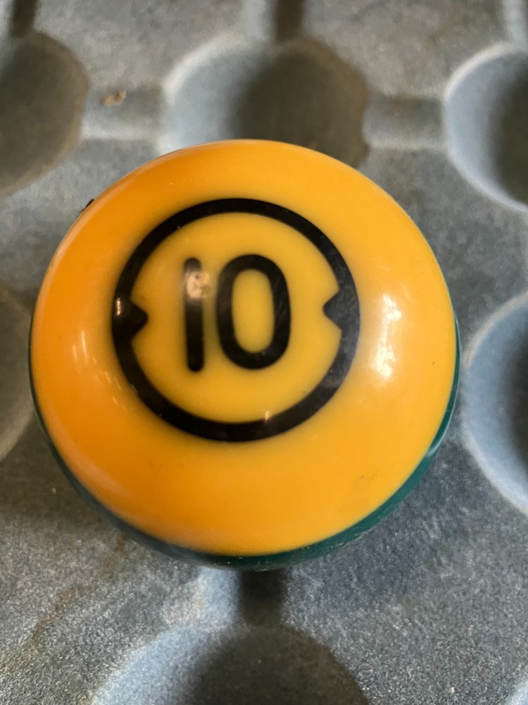 Brunswick Centennial Pool Billiard Pocket Ball #10 Replacement