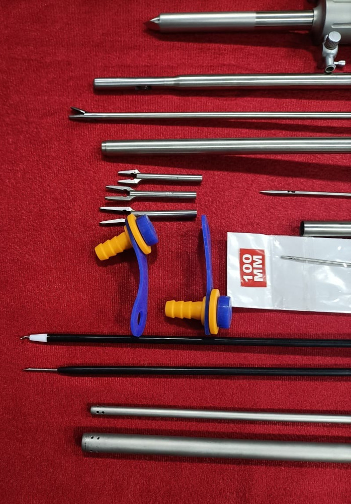 21pc - Laparoscopic Surgery Set SS High Quality Reusable Instruments